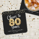 Search for 80th birthday coasters Modern