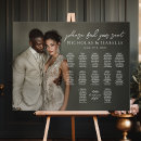 Search for photo wedding seating charts Modern elegant simple