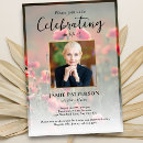Search for yellow roses funeral invitations For her