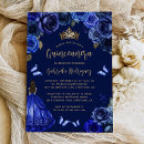 Search for royal blue black gold invitations Roses
