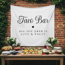 Search for taco bar wedding decor Bride