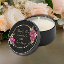 Search for red gold 50th birthday favors Elegant