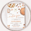 Search for pie party invitations Autumn