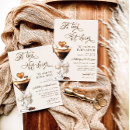 Search for martini bridal shower invitations Brown