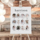 Search for milestone board first birthday Baby boy