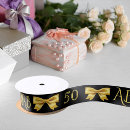 Search for 50th birthday ribbon Gold