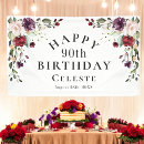 Search for purple birthday banners For her