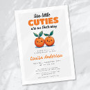 Search for two little cuties baby shower invitations Fruit