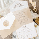 Search for beige wedding invitations Watercolor