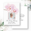 Search for orchid funeral thank you cards In loving memory