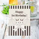 Search for twins 1st birthday cards Modern