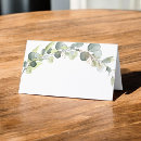 Search for greenery place cards Eucalyptus