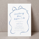 Search for something blue before i do bridal shower invitations Bow