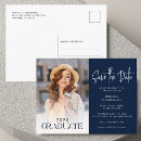 Search for save the date graduation postcards Modern