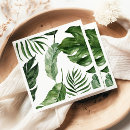 Search for beach wedding napkins Tropical