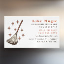 Search for cleaning service business card magnets Housekeeper