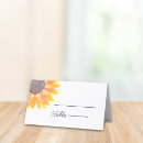 Search for sunflower place cards Watercolor