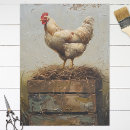 Search for chicken tissue paper Decoupage