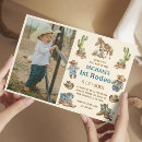 Search for western 1st birthday invitations Texas