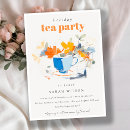 Search for tea holiday invitations Greenery