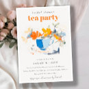 Search for tea bridal shower invitations Boho
