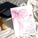 Search for pink graduation invitations Coquette