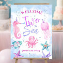 Search for mermaid birthday party posters Girl