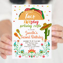 Search for taco twosday invitations Fiesta party