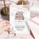 Search for a new chapter baby shower invitations Once upon a time