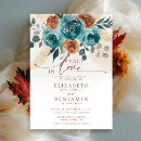 Search for fall in love wedding invitations Watercolor