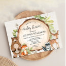 Search for outdoor baby shower invitations Rustic