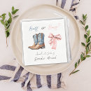 Search for cowboy boots napkins Pink