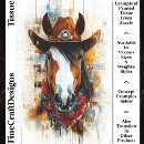 Search for wild horse tissue paper Rustic