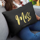Search for black and gold stripes pillows Chic