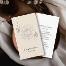 Search for stars business cards Yoga
