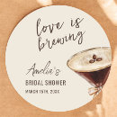 Search for love is brewing stickers Modern