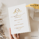 Search for gold foil wedding programs Elegant