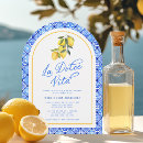 Search for amalfi coast bridal shower invitations Citrus