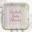 Search for beach baby shower plates Boho