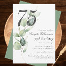 Search for mom birthday invitations Greenery