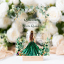 Search for emerald green gold invitations Mexican spanish latina