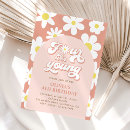 Search for boho 4th birthday invitations Four ever groovy