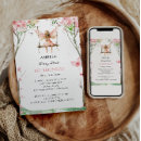 Search for fairy 1st birthday invitations Magical celebration