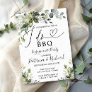 Search for bbq engagement party invitations Greenery