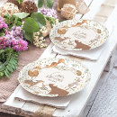 Search for deer baby shower plates Watercolor greenery