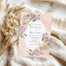 Search for purple and peach wedding invitations Modern