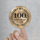 Search for anniversary stickers Gold