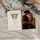Search for western wedding save the dates Bohemian