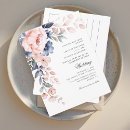 Search for dusty blue and pink wedding invitations Modern