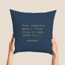 Search for inspirational pillows Typography